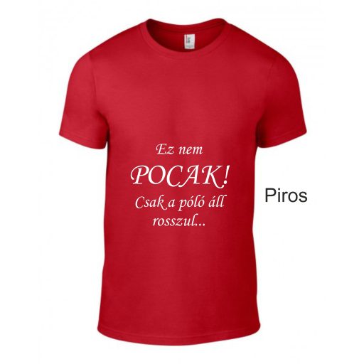 Vicces póló pocakos uraknak.