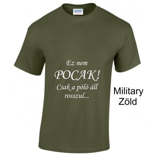 Vicces póló pocakos uraknak.