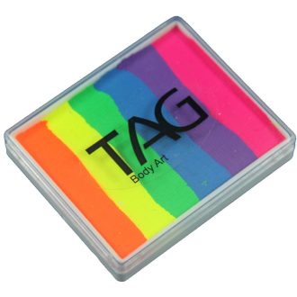 TAG csíkos arcfesték NEON RAIMBOW SPLIT 50gr