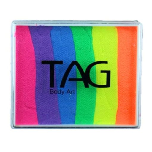 TAG csíkos arcfesték NEON RAIMBOW SPLIT 50gr