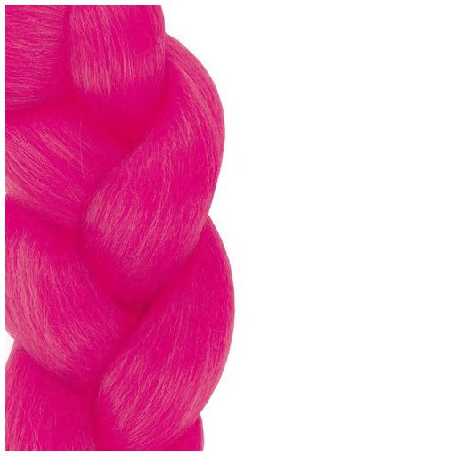 Szintetikus haj színes afro-ombre fonathoz - Sötét rózsaszín