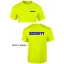 Biztonsági őr, Security, Rendező Póló Safety Green