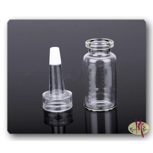 Csőrös üveg csillámpornak 7 ml