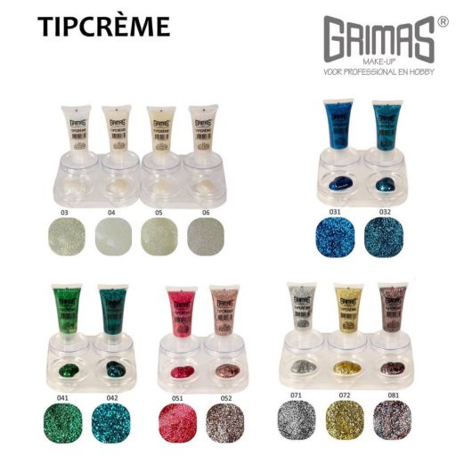 Grimas csillámzselé zöld 8 ml 041