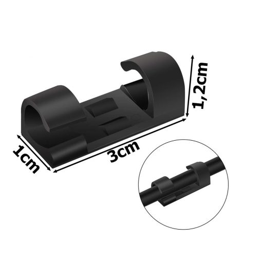 Kábelrögzítő és elosztó - 20 db-os