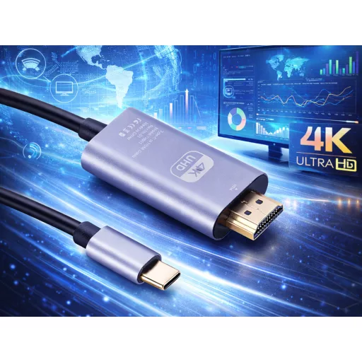 USB-C – HDMI 4K UHD Kábel | 1,8 m
