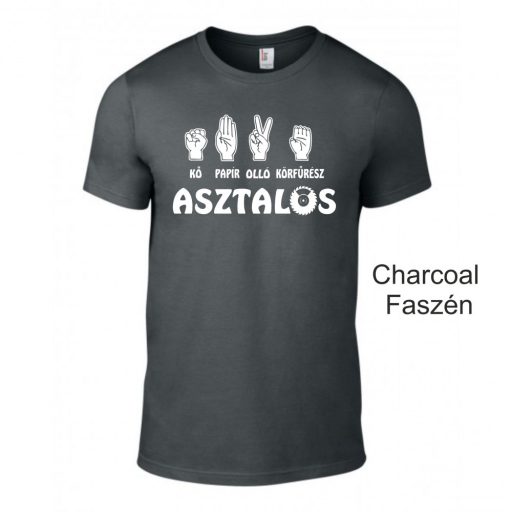 Póló - Kő Papír Olló Körfűrész Asztalos