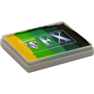 Diamond FX csíkos arcfesték - Green Carpet 50g