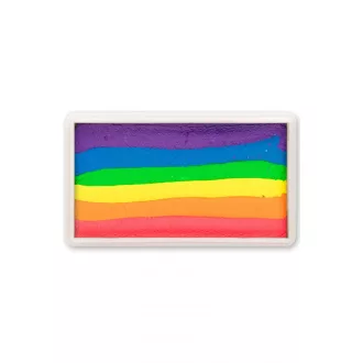 PXP Professional Colors 'Neon Rainbow' csíkos arcfesték 28g, szivárvány UV-aktív neon színekkel, one stroke technikához