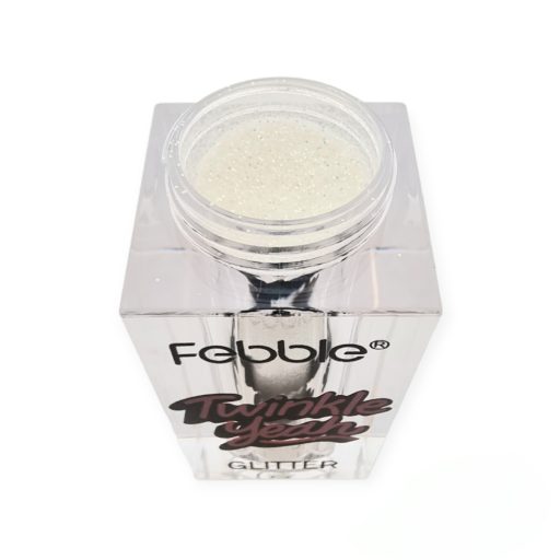 Febble Extra finom csillámpúder fehér