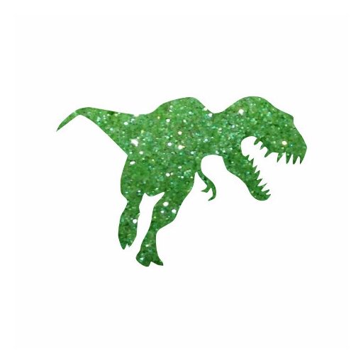 4x4cm Csillámtetoválás sablon 11 T Rex Dino