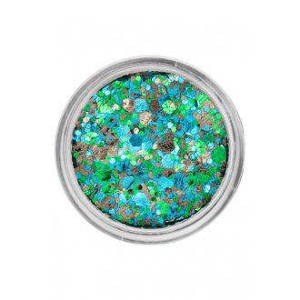 PXP chunky  csillámkrém - costa verde 10 ml