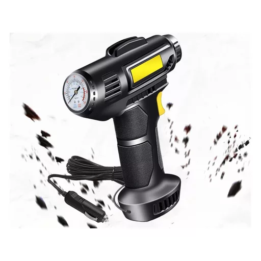 Autós Kompresszor / 12V  Pumpa LED Világítással