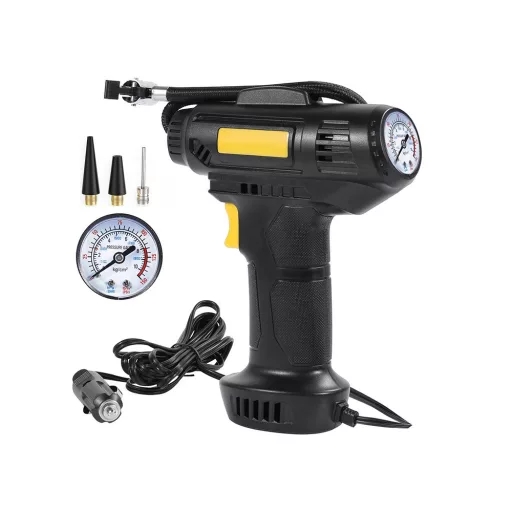Autós Kompresszor / 12V  Pumpa LED Világítással