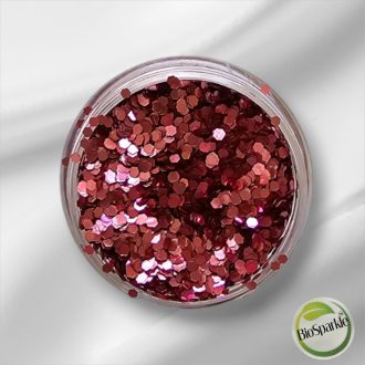 Kozmetikai Chunky Bio csillám Rose Pink