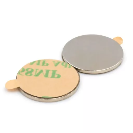 Neodímium körmágnes 3M öntapadós 15x1mm 10 db/cs 3430