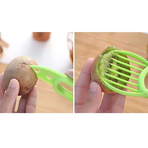 Avokádó, kiwi hámozó és szeletelő
