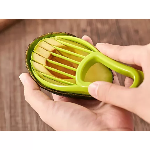 Avokádó, kiwi hámozó és szeletelő