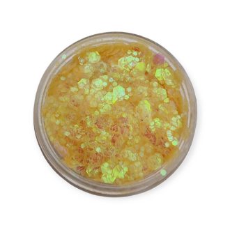 PXP chunky  csillámkrém - honey yellow chameleon 10 ml
