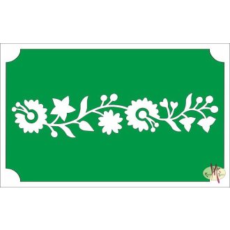 8x5 cm-es Csillámtetoválás sablon - Magyar motívum 14