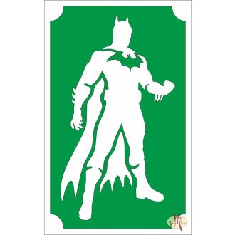 8x5 cm-es Csillámtetoválás sablon - Batman 52