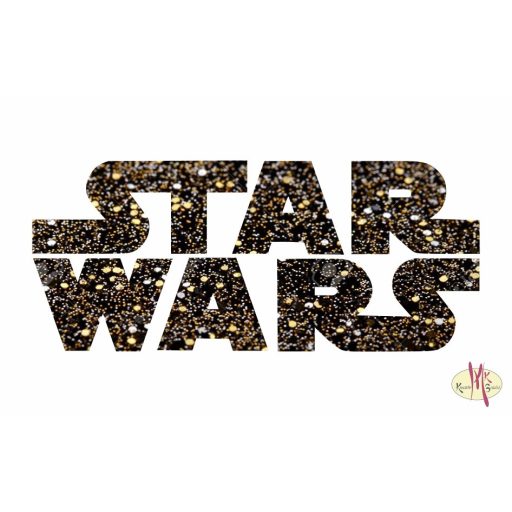 8x5 cm-es Csillámtetoválás sablon - Star Wars 56