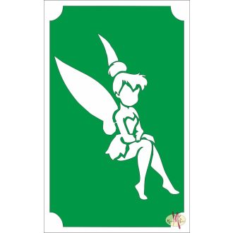 8x5 cm-es Csillámtetoválás sablon -Tündér 70