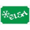 8x5 cm-es Csillámtetoválás sablon - Elsa 88