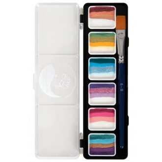   PXP Ilse Kusters Fairy Tale 6x6 gramm csíkos paletta 6-os lapos ecsettel 43690