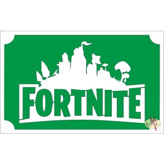 8x5 cm-es Csillámtetoválás sablon - Fortnite 128