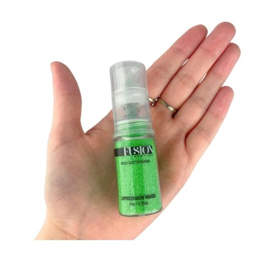 Fusion Glitter Pump Spray  - Holografikus lime zöld