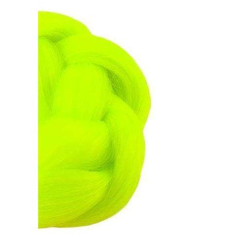 Szintetikus haj színes afro-ombre fonathoz - Neon zöld