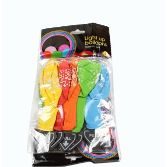 Világító led lufik 5db/cs
