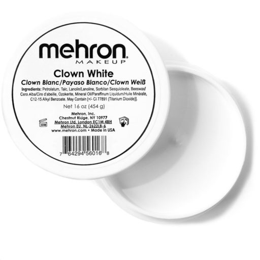 MEHRON Clown White - Bohóc fehér XL (454 gramm)
