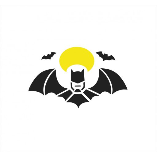 Arcfestő sablon - Batman minta