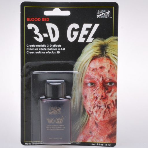 Mehron 3‑D Gel – Blood Red (15 ml)