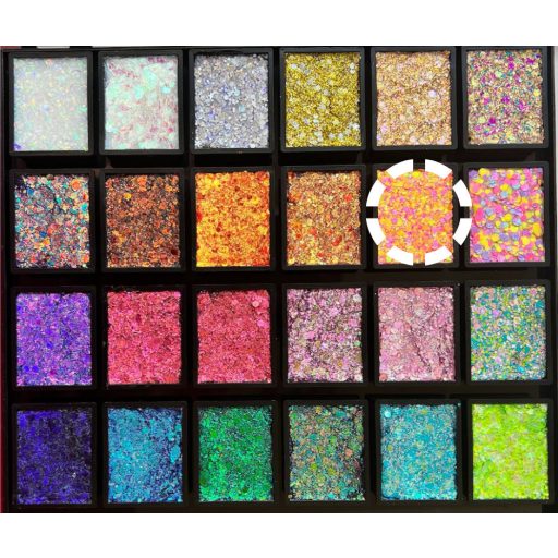 Fusion Glitter csillámkrém  utántöltő Fairy Sprinkles UV