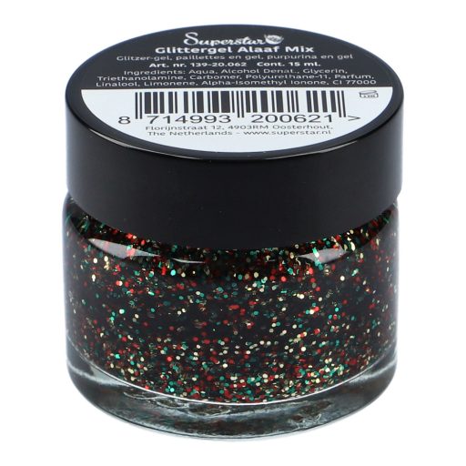Superstar csillámzselé Alaaf 15ml