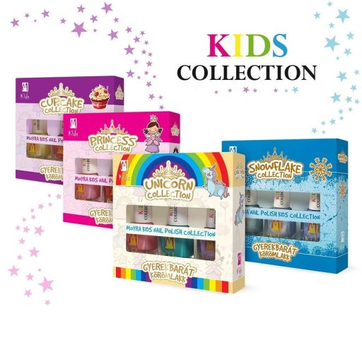 Gyerek körömlakk szett - Lollipop Collection 3x7ml