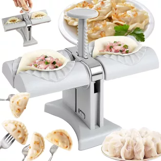 Műanyag ravioli és derelye készítő, kettős formával
