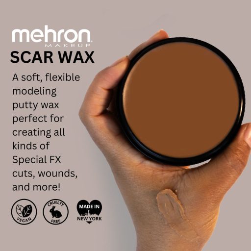 Mehron Scar Wax – Médium (40 g)