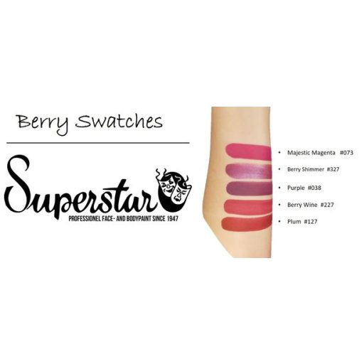 Superstar arcfesték - Gyöngyház Szeder 16g /Berry Shimmer 327/