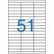 Nyomtatható öntapadó etikett A/4-51db/ív