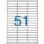 Nyomtatható öntapadó etikett A/4-51db/ív