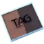 TAG csíkos arcfesték Brown & Mid Brown 50gr