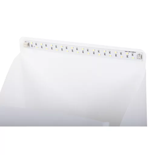 Árnyékmentes Fotósátor 20 LED-del - Mini Studio Termékfotózáshoz (24x22x24 cm)