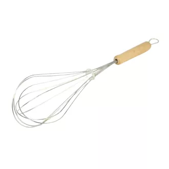Habverő - Fa nyéllel, 31 cm-es