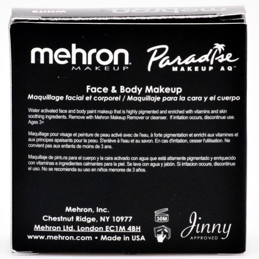 Mehron Paradise - Sötétzöld arcfesték 40g