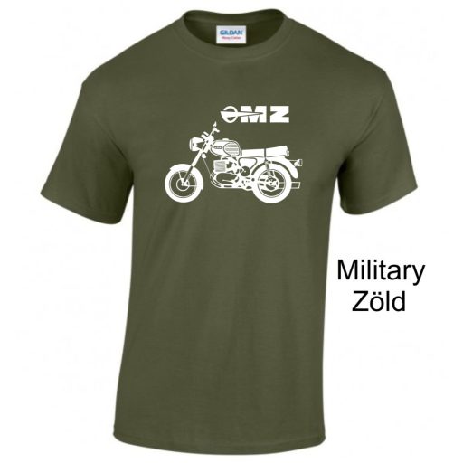 MZ TS motoros póló – Egyedi retro stílus a legendás motor őrültjeinek.
