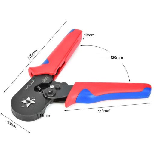 Krimpelő Kábelhüvely Prés 0,25-10 mm²